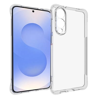 imoshion Hoesje - Geschikt voor Samsung Galaxy S25 Edge - Shockproof Case - Transparant