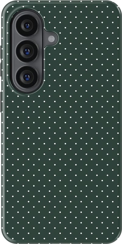 Micro Dots Tough Hoesje Samsung Galaxy S26 | Geschikt Voor Mag | Stippen Motief Backcover Samsung Galaxy S26 Pine Pins