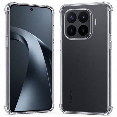 TechNow Hoesje geschikt voor Xiaomi 17T Hoesje Screenprotector - Extreme Shock Case – Case Transparant