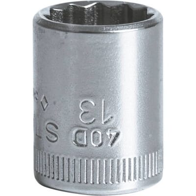 Stahlwille 40 D 13 01030013 Dubbel zeskant Dopsleutelinzetstuk 13 mm 1/4 (6,3 mm)