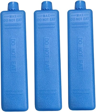 Set van 3 Herbruikbare Vriesblokken 200ml - Langdurige Koeling voor Koelbox en Koelkast