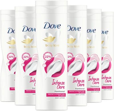 Dove Body Love Bodylotion - Intense Care - met Ceramide Restoring Serum - 6 x 250 ml
