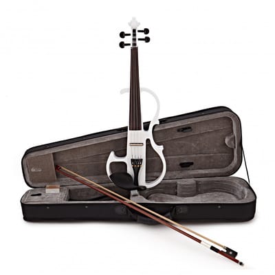 Elektrische Viool van Gear4music, Wit