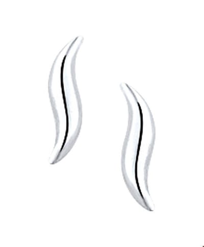 TFT Oorknoppen Zilver Glanzend 9.5 mm x 2.5 mm