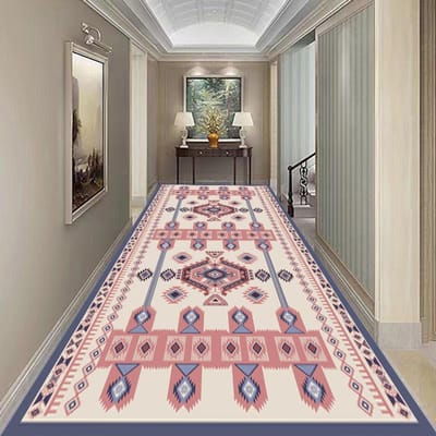 De mediterrane bruiloft Trap Tapijt Gangloper Tapijt Kerk Podium Rode loper Hotel Gangpadloper Vloerkleden Woondecoratie Lang Customized size