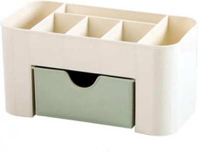 Opbergdoos voor Cosmetica - Groen - Opbergdoos voor Make-up, Kwasten, Sieraden en andere Cosmetica - Opbergen en Ordenen - Compact