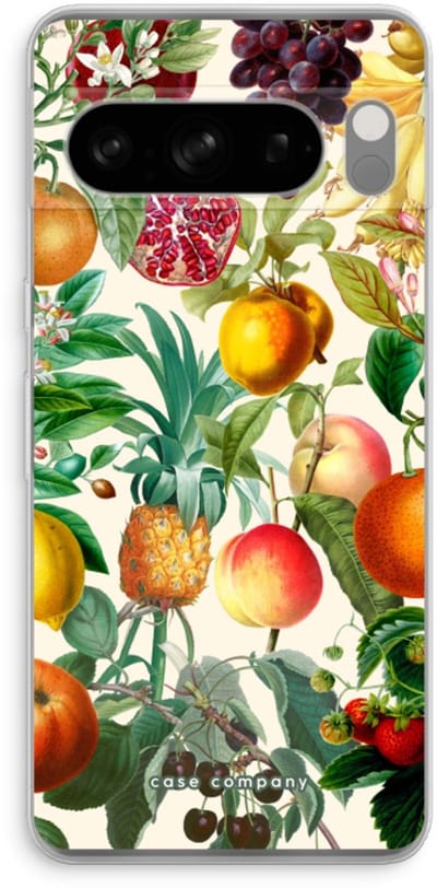 Case Company® - Hoesje geschikt voor Google Pixel 8 Pro hoesje - Classic Flora - Soft Cover Telefoonhoesje - Bescherming aan alle Kanten en Schermrand