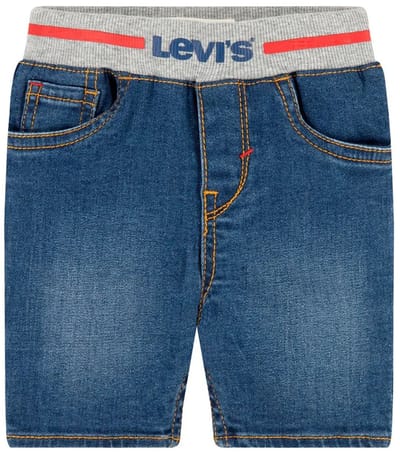 Levi´s ® Kids Pull On Rib Korte Jeans Blauw 3 Months Jongen