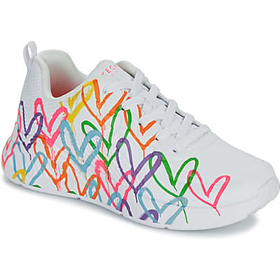Lage Sneakers Skechers UNO LITE GOLDCROWN - HEART OF HEARTS