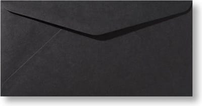 Envelop 11 X 22 Zwart, 60 stuks