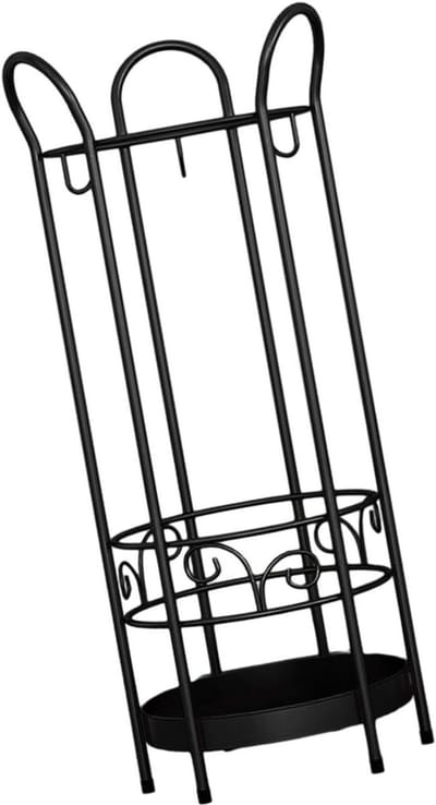 Parapluhouder - Paraplubak Rek - Entree Organiseren - Waterdicht Roestvrij - 25x60 cm - Zwart