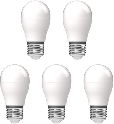 Avide E27 LED Lamp 2.9W - Hoog Lumen 470 Lumen - 240V - 3000K - LED Globe Mini P45 - Vervangt 40W - 5 stuks