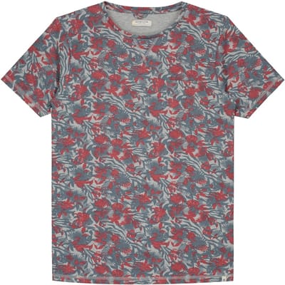 Dstrezzed T-shirt Print Grijs Mel.   S