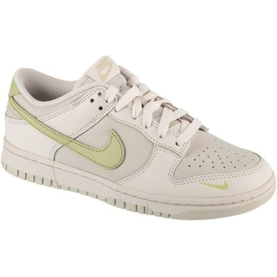 Nike Dunk Low - Maat 38 - Phantom/Olive Aura/Light Army/Light Bone / Wit Groen - Dunk - Lifestyle - Dames Sneakers voor Vrouwen