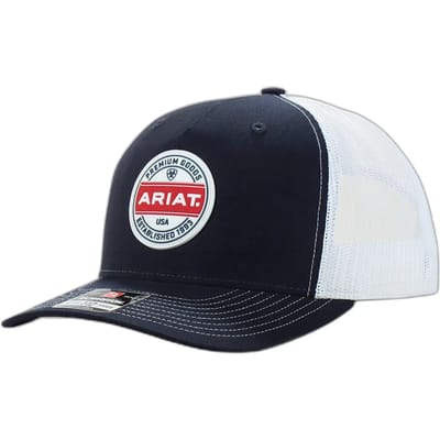 Trucker pet Ariat Premium goods round patch
