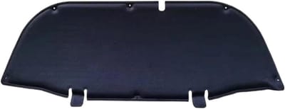 Motorkap Isolatiemat - Geluiddempend Katoen - Motor Beschermen - Warmte- en Geluidsisolatie - 10L x 10W mm - Zwart