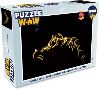 Puzzel Banaan - Geel - Fruit - Legpuzzel - Puzzel 1000 stukjes volwassenen