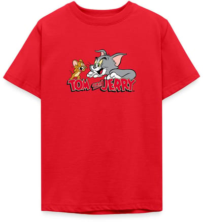Tom En Jerry Vang Me Maar T-Shirt Tiener