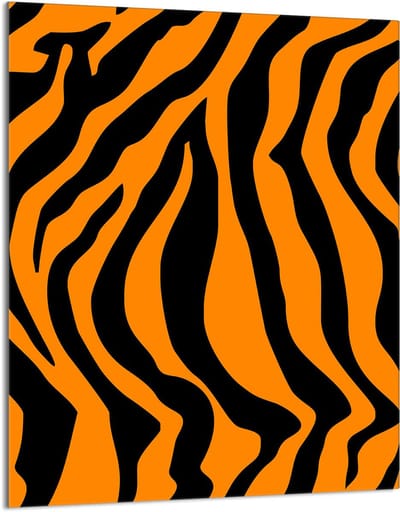 TMK ArtDeko - Snijplank Glas - 40x52 cm - Tygrismotief