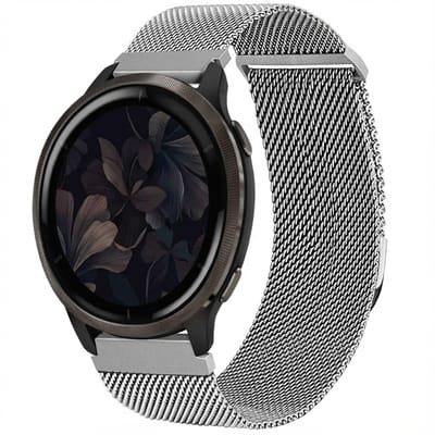 imoshion Milanees magnetisch bandje - Universeel 22 mm aansluiting - Maat S - Zilver