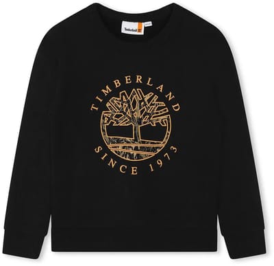 Timberland T60319 Sweatshirt Zwart 14 Years Jongen