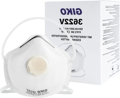 Stofmasker Wegwerp - Ventilatie Masker - Bescherming Werk - FFP2 Standaard - 10 Stuks - Wit