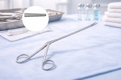 Belux Surgical Instruments – Ciceron Gynaecologische Grijptang 21 cm – RVS – Herbruikbaar Medisch Instrument