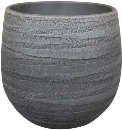 Ter Steege Bloempot Anthracite Grijs D 31 cm H 28 cm Opening 24 cm