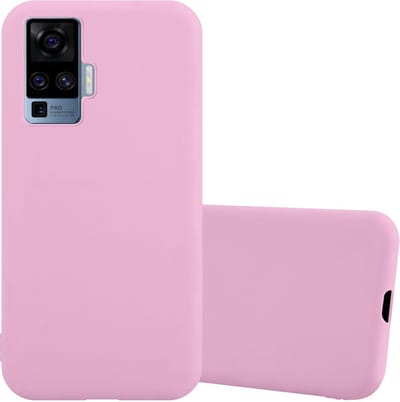Cadorabo Hoesje geschikt voor Vivo X51 5G in CANDY ROSA - Beschermhoes gemaakt van flexibel TPU silicone Case Cover