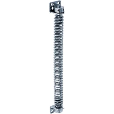 Alberts 204808 poortveer | om vast te schroeven | elektrolytisch blauw verzinkt | lengte 280 mm