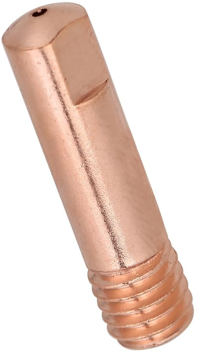 Dailygoods- Contacttip Stevig en Duurzaam - Rood Koper - 20 Stuks - Compatibel met Binzel 15AK - Hoge Temperatuur Bestendig - Eenvoudig te Monteren - Lascontacttip