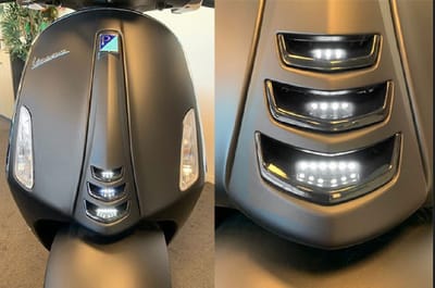 Verlichting Sierstrip Set LED Voorscherm Vespa Sprint / Vespa Elettrica / Vespa Primavera V.a 2018 (Nieuw Type) DMP