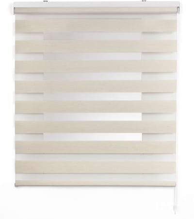 Storesdeco - Duo rolgrodijn – stijlvol dubbel textiel linnen, 100x250 cm