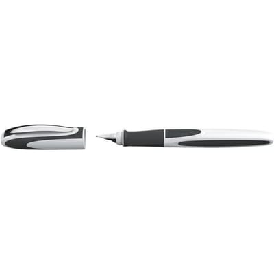 Schneider vulpen - Ray - penpunt M+ - wit/grijs - rechtshandig - S-168249
