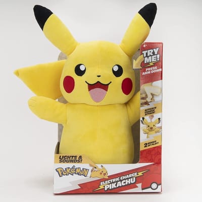 Pokemon Electric Charge Pikachu Pluche 45cm Bekende knuffels