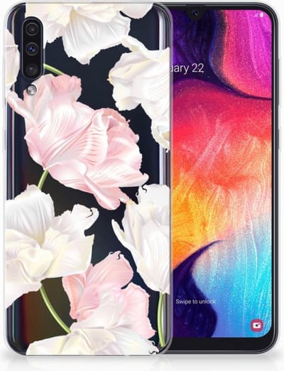 Samsung Galaxy A50 TPU Case Lovely Flowers