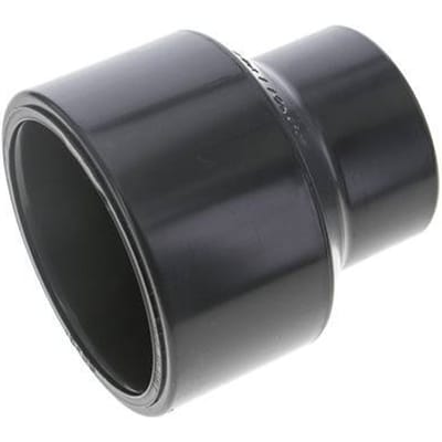 PVC verloopstuk 90 naar 63mm