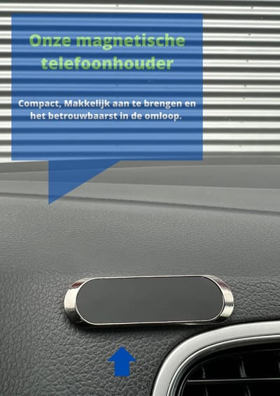 Onze magnetische telefoonhouder - Off road en Drempel proof - Auto houder telefoon - Magneet telefoonhouder - GSM Houder - Auto Accessoires