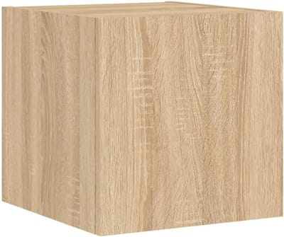 Zwevend TV-wandmeubel met LED-verlichting - Media Kast voor Woonkamer