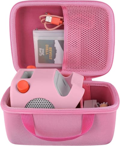 Hardcase voor Yoto/Yoto Mini - Kinderspeaker voor Audioboeken, Radio en Kaarten - Geschikt voor 36 Audiokaarten