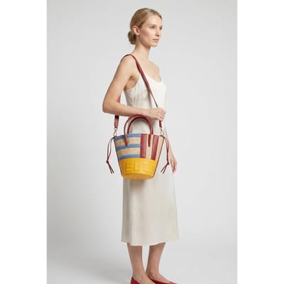Coccinelle myrtha Aveiro P Multico/sangria Größe: OS | Handtaschen Outlet | Damen
