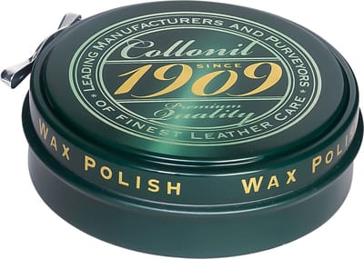 Wax Hoogglans Polish Bordeaux voor glad leer - Collonil 1909 professionele shoewax