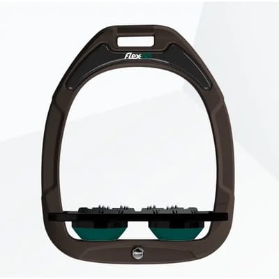 Ultra Grip Platte Beugels Bruin/Zwart/Groen Flex-On Green Composite