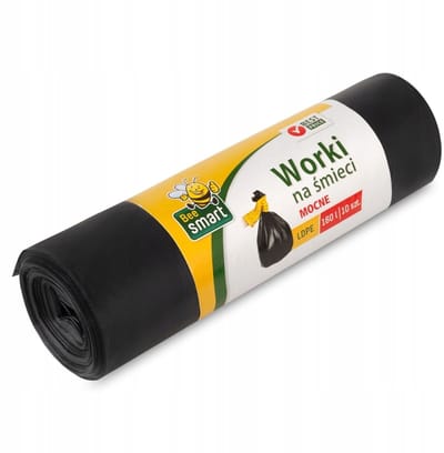 Bee Smart - Afvalzakken - 160L - LDPE - Zwart