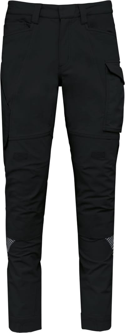 WK. Designed To Work Gerecycled stretchbroek met veel zakken unisex WK746 - Black - 34 FR