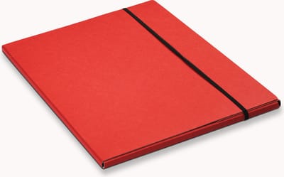Stijlvolle solide Elastomap A3 rood