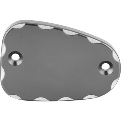 Voorrem Bovenste Vloeistofreservoir Dop Cover Aluminiumlegering Geschikt voor Triumph Thruxton 1200 Bonneville T100 T120 Titanium grijze kleur