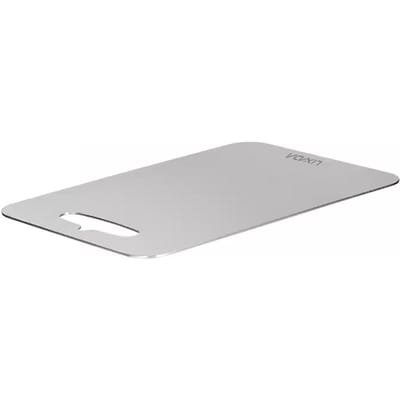 Metalen Snijplank voor Keuken Outdoor Camping Roestvrij Staal/Ti Voedselkwaliteit Gemakkelijk te Reinigen Stainless Steel