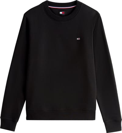 Tommy Jeans Flag Embroidery Brushed Fleece Sweatshirt