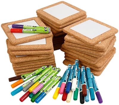 Kit Onderzetter beschilderen, afm 15x15 cm, 1 set